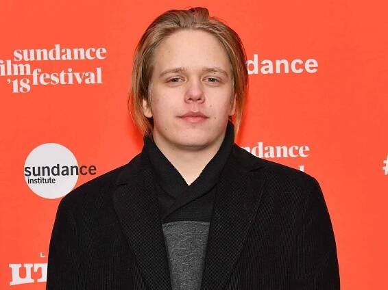 Valter Skarsgard attends the "Lords Of Chaos" Premiere during the 2018 Sundance Film Festival at Park City Library on January 23, 2018 in Park City, Utah
