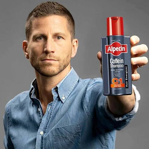 Alpecin Coffein Shampoo C1 Posilující šampon pro růst vlasů 375 ml