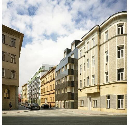 Družstevní bytové domy Rumiště, Brno