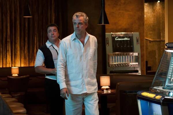 Magic City, Michael Rispoli (L), Danny Huston (R), 'The Harder They Fall', Season 1, Ep. #6, 05/11/2012, ©STARZPR