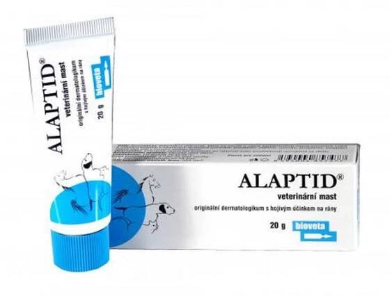 Alaptid veterinárna masť pre zvieratá 20 g