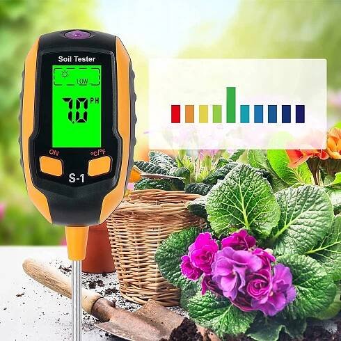 MĚŘIČ VLHKOSTI PŮDY PŮDNÍ KYSELINOMĚR 5V1 TESTER MĚŘIČ PH ZEMĚ EAN (GTIN) 887484453740