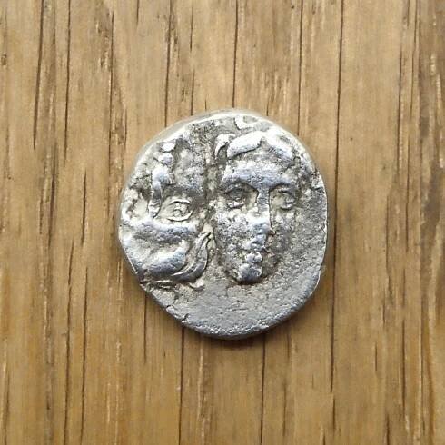 Stříbrná Drachma, Istros (400-350 př. n. l.)