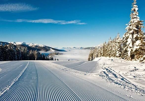Bestens präparierte Skipiste in Ski amadé © Altenmarkt-Zauchensee Tourismus