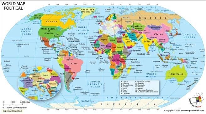 World Country Maps - Explore Geographic Boundaries