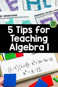 Tips for Teaching Algebra 1