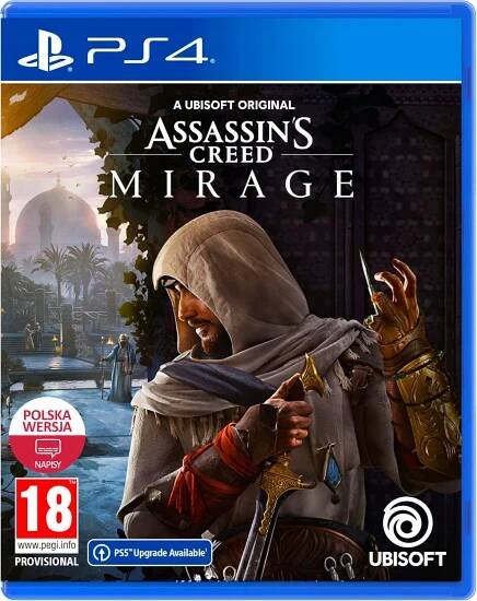 Assassin's Creed Mirage PS4 PL PS5 Basim Návrat do kořenů série Bagdád