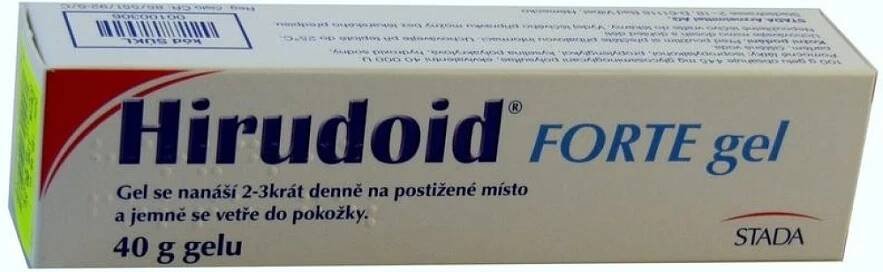 HIRUDOID FORTE DRM 445MG/100G GEL 40G