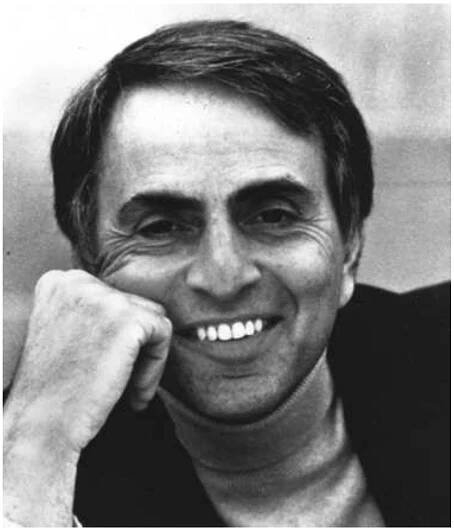 Plate 1.4 Carl Sagan: Professor of Astronomy and Space Sciences at Cornell University, and noted writer and broad- caster; the first scientist to seriously discuss the possibility of terraforming in the technical literature. 