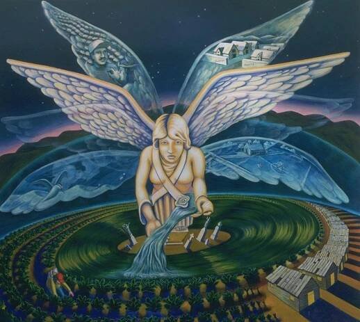 Guadalupe Founders (1990) - Judy Baca
