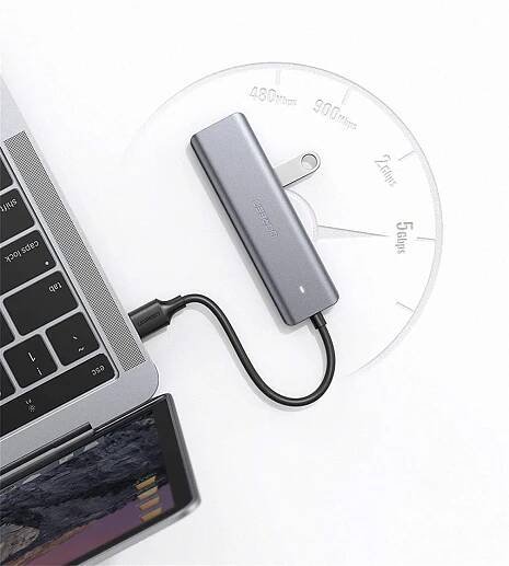 Rozbočovač adaptéru Ugreen USB -C 3.0 USB X 4 HUB OTG Počet portů 5
