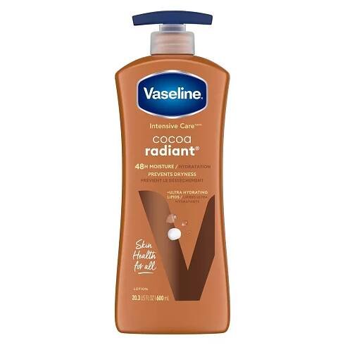Vaseline Cocoa Radiant Rozjasňující a hydratační tělový balzám 600 ml