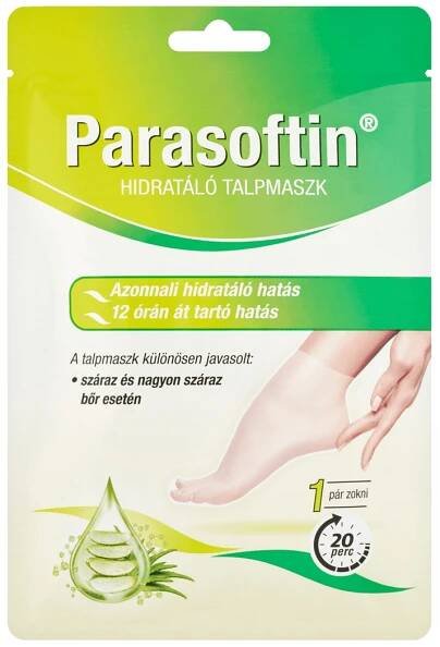 Parasoftin Hydrating foot mask, 1 Pair