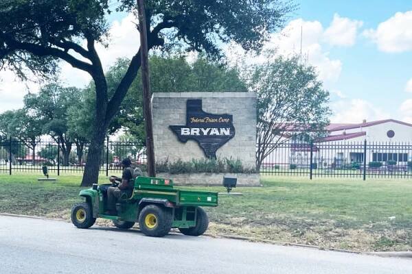Ghislaine Maxwell has been transferred from a federal prison in Florida to Federal Prison Camp Bryan in central Texas.