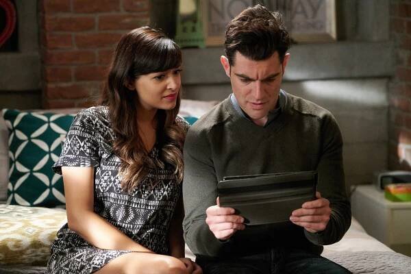 Nová holka - Den D - Z filmu - Hannah Simone, Max Greenfield