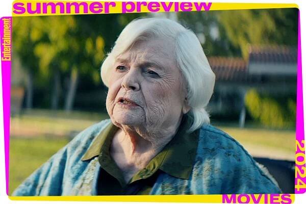 Watch June Squibb, 94, ram the late Richard Roundtree with a motorized scooter in 'Thelma' clip