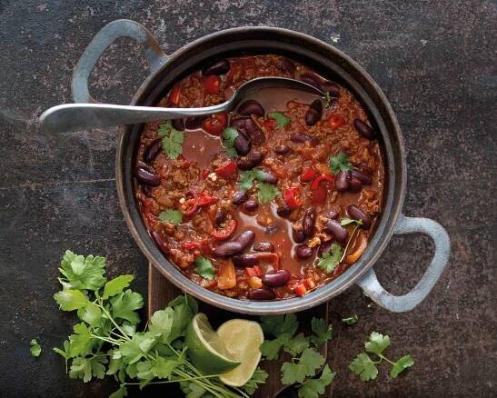 Vydatné chilli con carne