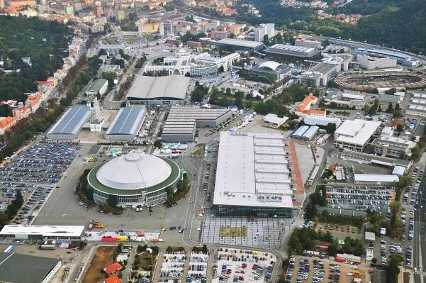 BVV - Letecké fotografie [print] - Veletrhy Brno