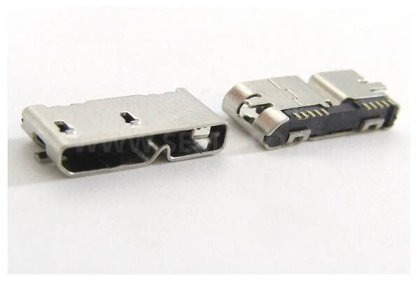 konektor micro USB 3.0 female 03B