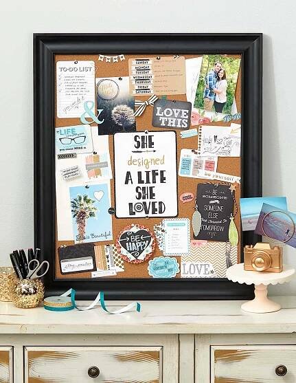She Is A Lifelong Friend Cork Board