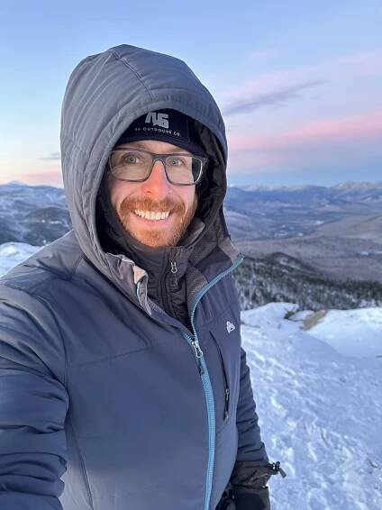 James on Cascade Mountain