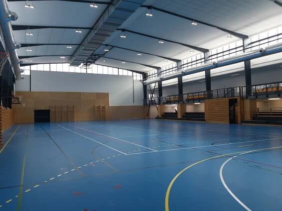 Snížení energetické náročnosti sportovní haly Dobříš – INSTALACE NUCENÉHO VĚTRÁNÍ SE ZZT: Dobříš