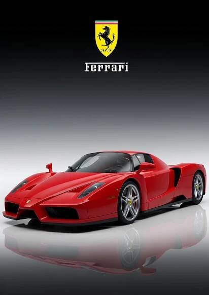Ilustrace The Ferrari Enzo: A Legend Named After a Legend