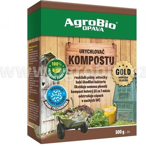 AgroBio Opava Urychlovač kompostu Gold 500 g