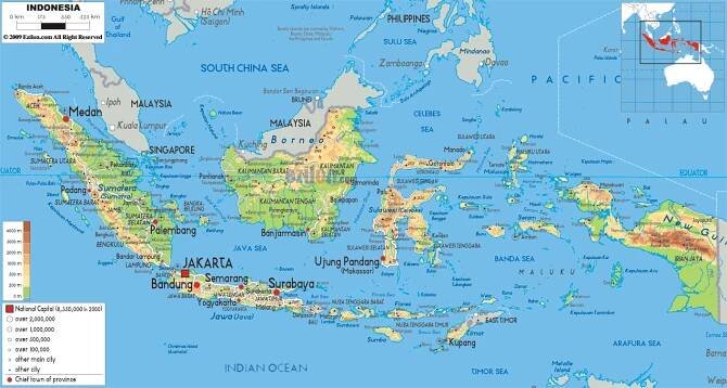 Maps of Indonesia | Detailed map of Indonesia in English | Tourist map of Indonesia | Road map of Indonesia | Political