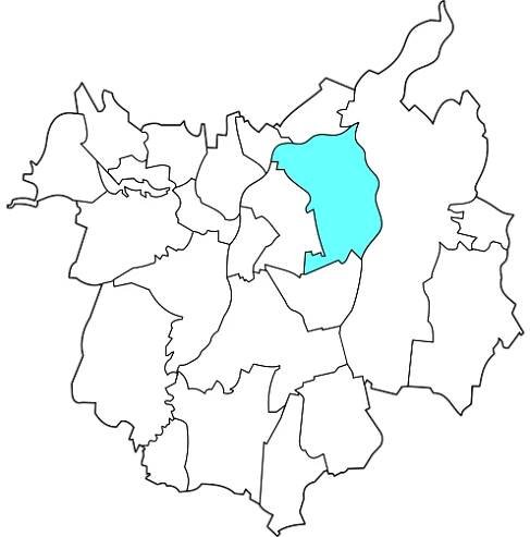 Moravská Ostrava a Přívoz na mapě