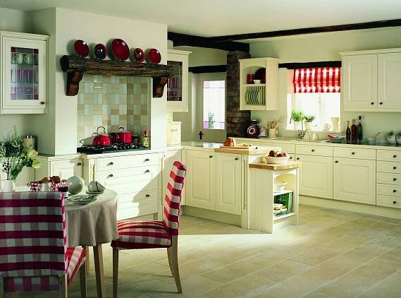 Populární styly pro design kuchyně-obývací pokoj: interiérový design, zařízené v moderním, země, podkroví