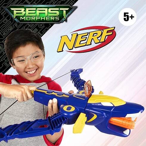 NERF Power Rangers Beast-X Morphers King Mega Bow Toy
