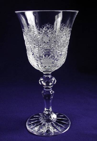 BROUŠENÁ SKLENICE LAURA 170 ml 6 ks | BROUŠENÉ SKLO , CRYSTAL BOHEMIA 