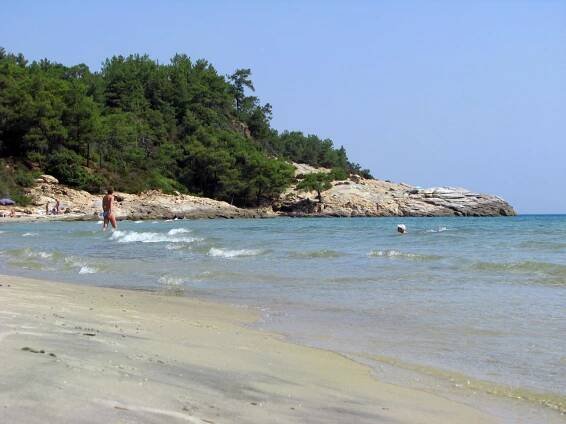 Paradise - pláž - Thassos