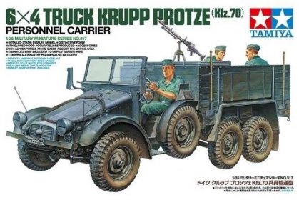 6X4 Truck Krupp Protze (Kfz.70), 1:35, 001/35317