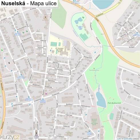 Nuselská - mapy | Kurzy.cz