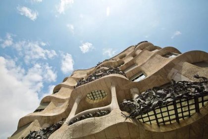 Gaudiho Casa Mila v Barceloně