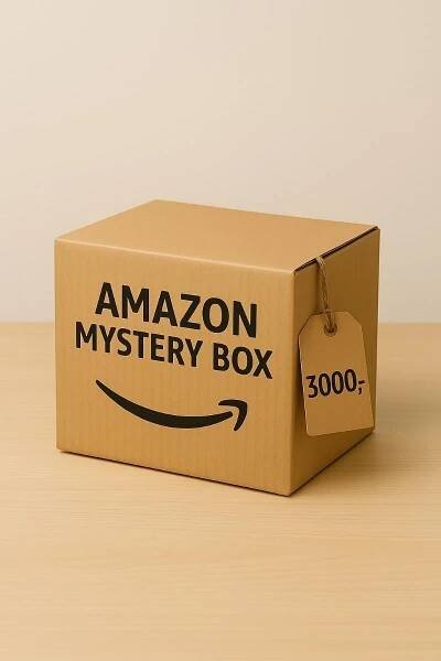 AMAZON MYSTERY BOX - Nevyzvednuté či vrácené zásilky v ceně 3000,-