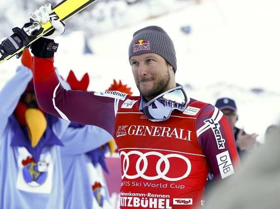 Svindal ovládol super-G v Kitzbüheli, Adam Žampa na 34. priečke