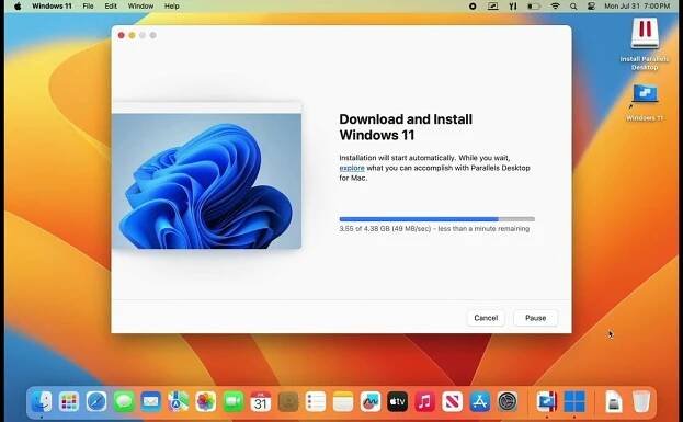 Parallels Desktop 19 Windows 11 Install