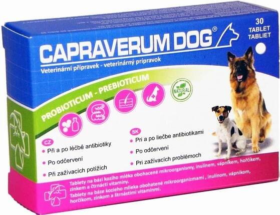 CAPRAVERUM DOG probioticum-prebioticum 30tbl