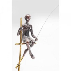 Soška Rybář sedící na chůdě 52cm | KARE Design