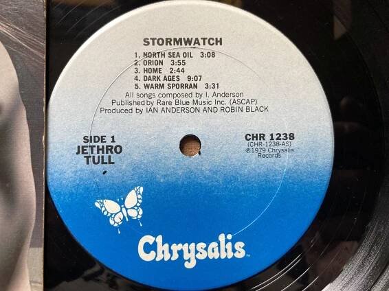 Jethro Tull – Stormwatch 1979 VG+ USA | Aukro
