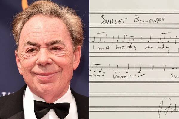 Andrew Lloyd Webber donates Sunset Boulevard score to LA wildfire relief fundraiser