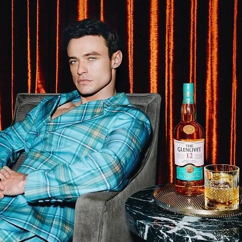 The Glenlivet Tartan Pattern x Thomas Doherty - The Glenlivet US