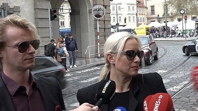 Mátlová na pohřbu Anny Slováčkové: Nedovedu si představit, co zažívá Dáda