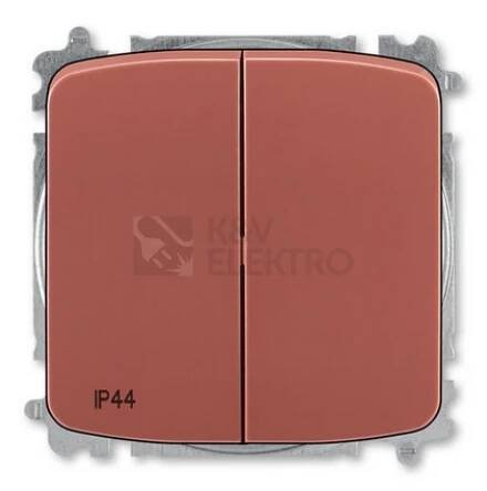 ABB Tango vypínač č.5 IP44 vřesová červená 3559A-A05940 R2