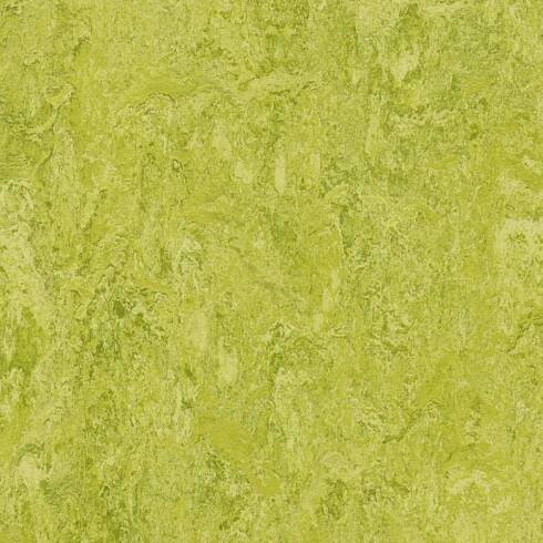 Zelené linoleum Marmoleum Marbled Real 2,0 mm 3224 Chartreuse