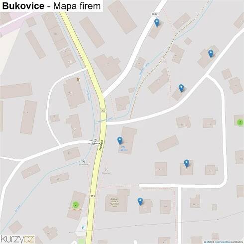 Bukovice - mapy | Kurzy.cz