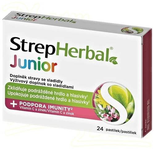 StrepHerbal Junior pas.24